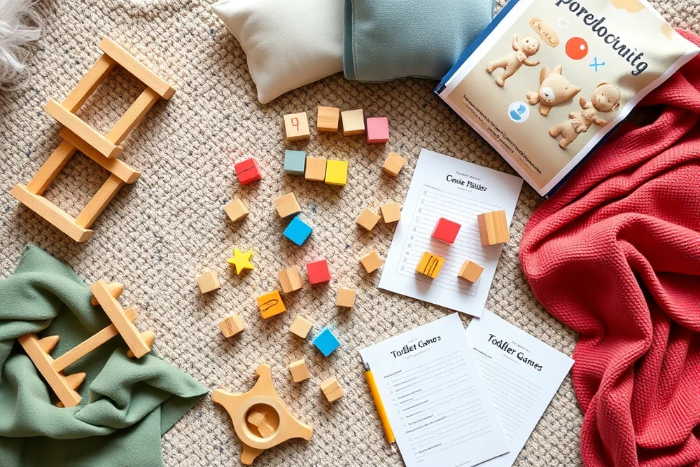 indoor toddler games printables & checklists — Indoor Toddler Games Printables & Checklists (the finished result)