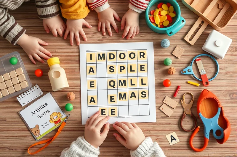 indoor toddler games printable — Indoor Toddler Games Printable (the finished result)