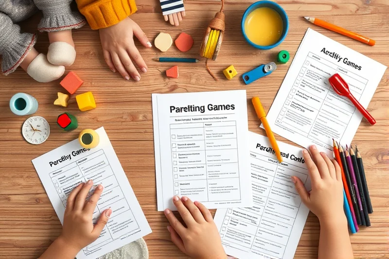 quick indoor toddler games printables checklists — Quick Indoor Toddler Games Printables Checklists (the finished result)