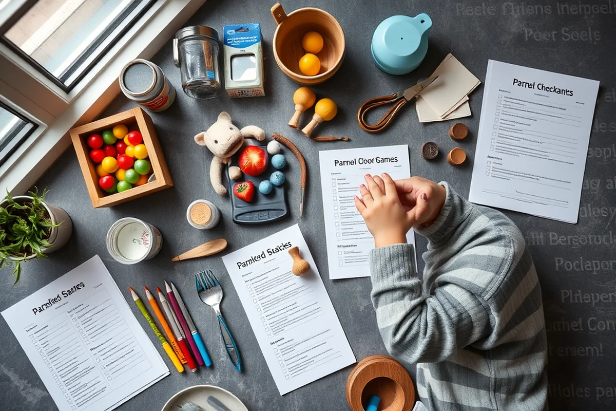 simple indoor toddler games printables checklists — Simple Indoor Toddler Games Printables Checklists (the finished result)